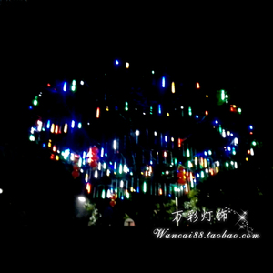 led流星管 彩灯节日灯景观灯 防水真双面贴片7v流星雨低压12V