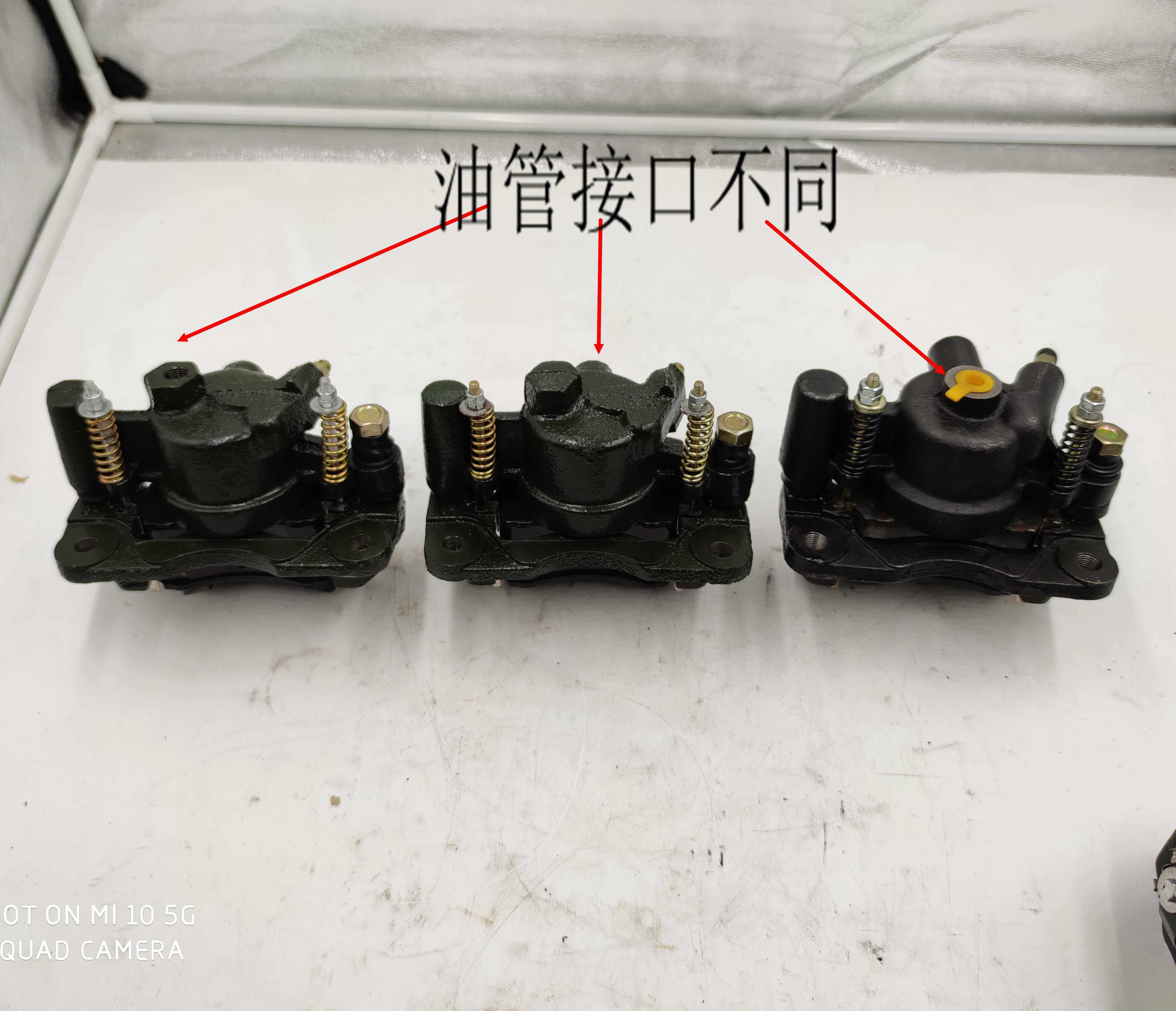 雷沃玉米小麦收割机ge506070谷王tb70前刹制动钳刹车泵