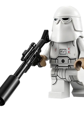 兼容星球大战人仔KM66038雪地兵75320侦察兵SW1178积木拼装玩具