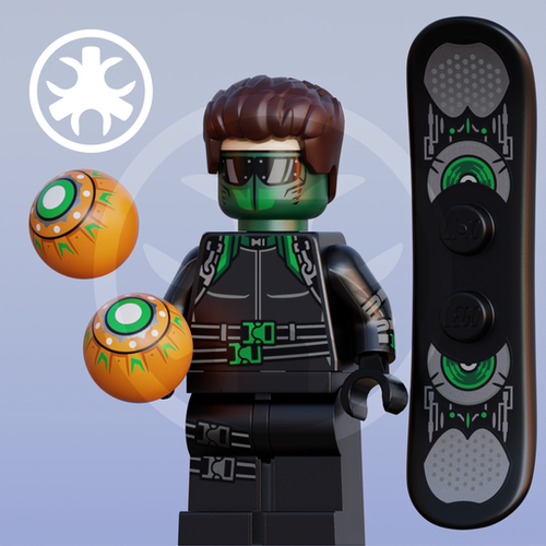 补尾款 chipchipcustom 第三方人仔 小绿魔 蜘蛛侠 积木