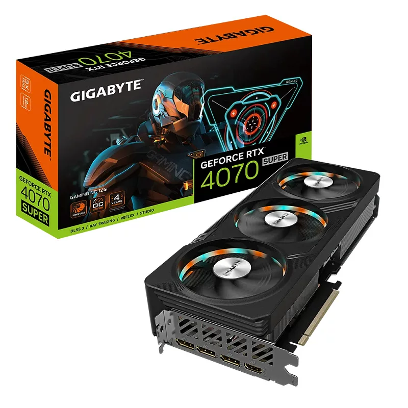 Гига Магический Орел GeForce RTX 4070super Игровой OC 12G DLSS 3 графическая карта отправка SF