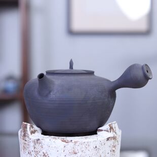 亦紫陶潮汕功夫茶砂铫壶煮茶壶柴窑炭烧养生水壶耐高温手工薄胎