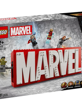 LEGO乐高76313标识与小人仔拼搭积木男女孩收藏玩具