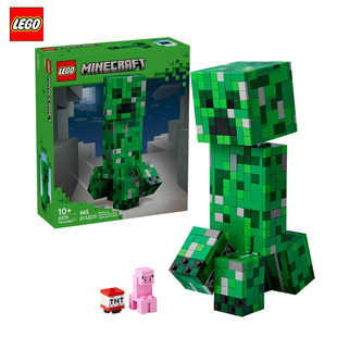 LEGO乐高21276我的世界苦力怕男孩积木拼装礼物玩具