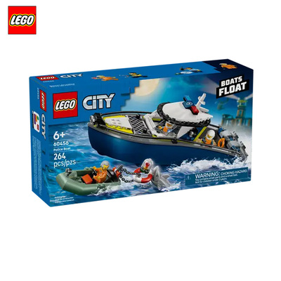 LEGO乐高60456警用巡逻艇大追击