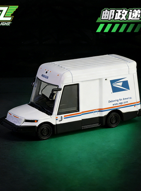 GreenLight绿光车模合金小车1/64邮政递送美国邮政投递车 (NGDV)