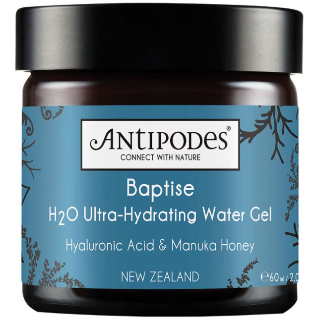 新西兰antipodes玻尿酸保湿水凝露霜胶60ml补水baptise water gel