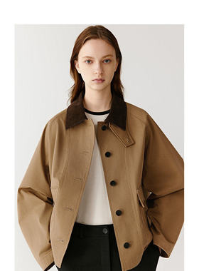 之* 禾巴恩风小短款外套52G010729