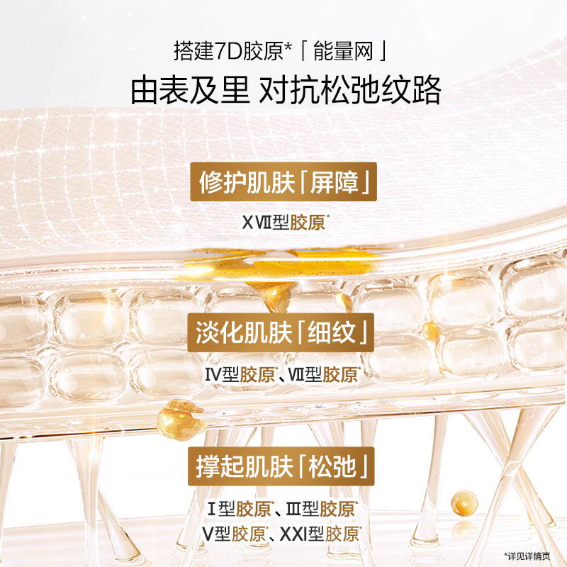 欧诗漫胶原紧致修护精华液小金管