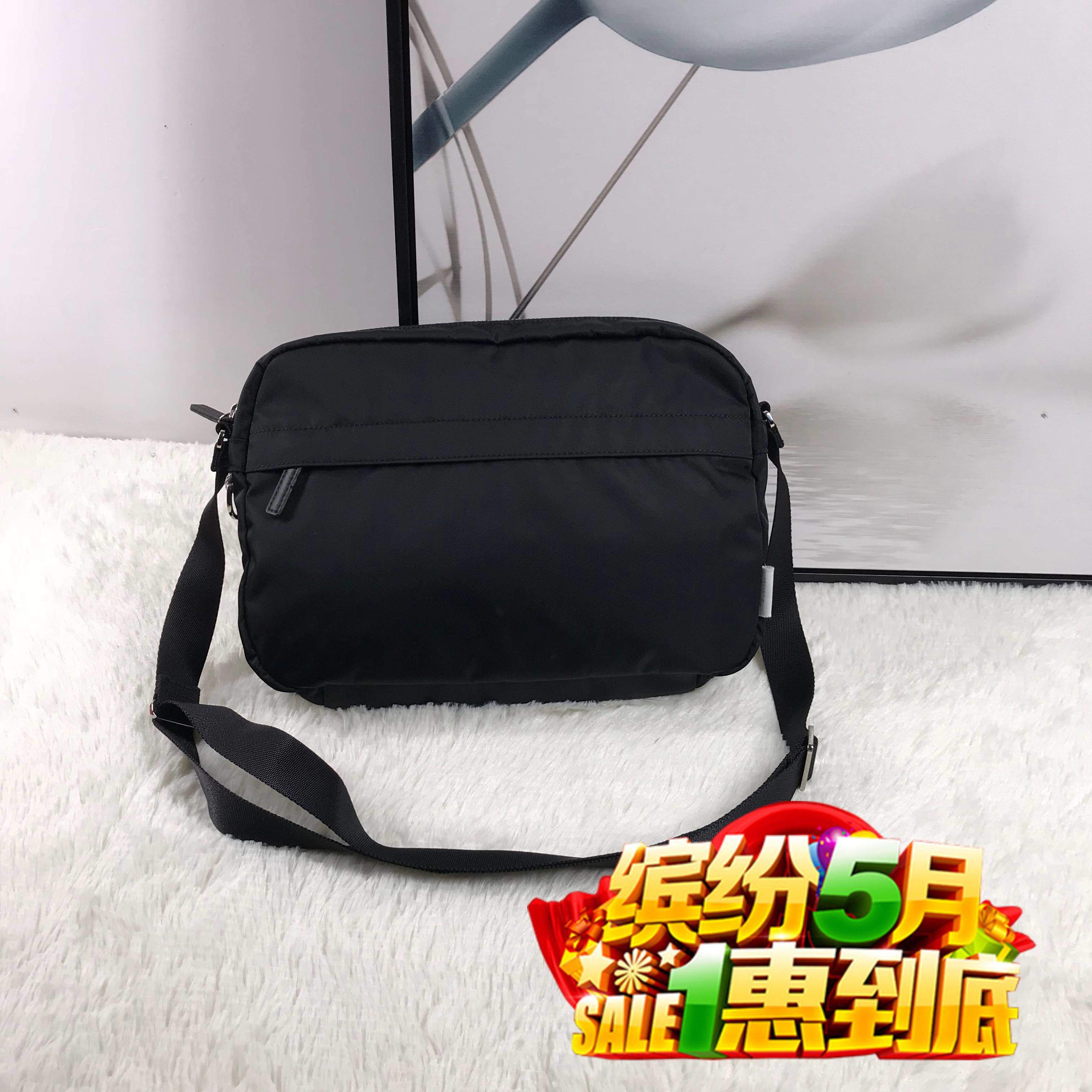 包邮 agnes2019新款尼龙防水单ab肩斜跨包休闲百搭简约大容量