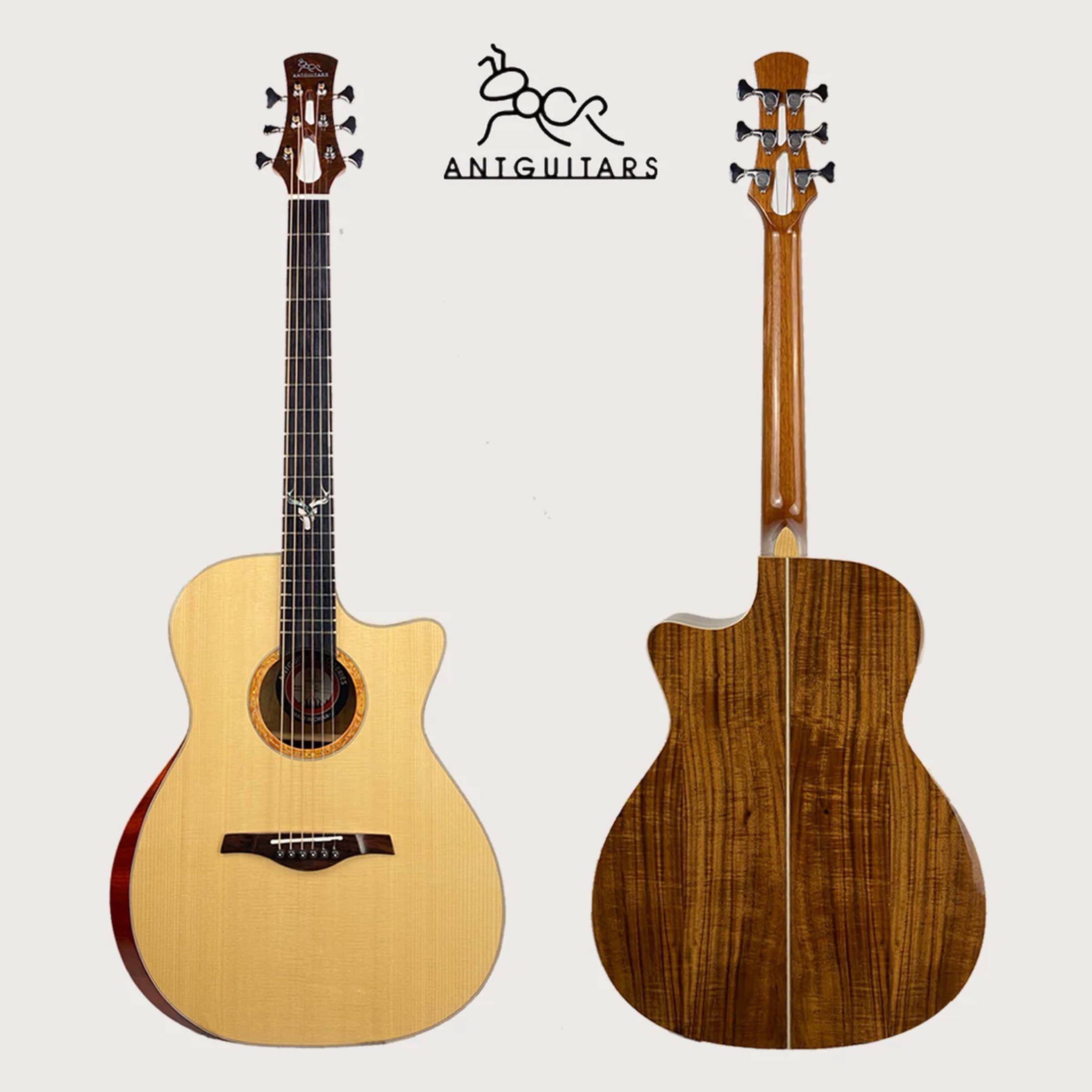 antguitars 蚂蚁 mg-r1 单板云杉玫瑰木民谣吉他 gac桶型