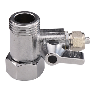 净水器进水三通接头球阀水管快接4分转2分3分饮水机分水阀门配件