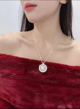 S925纯银项链女轻奢高级生日礼物