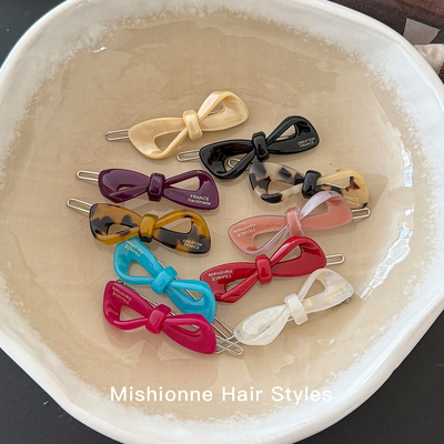 仙恩扣夹醋酸甜美简约发夹