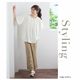 百褶宽松纯棉T恤plus cotton size loose tops 大码 女装 日单H夏季