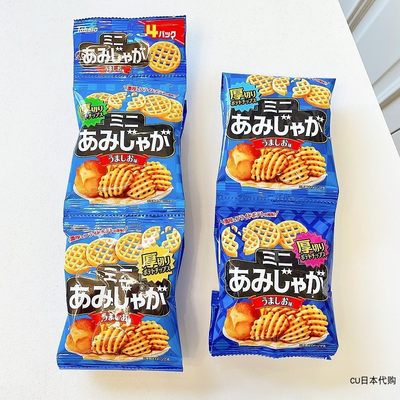 日本厚切薯片淡盐味4连包