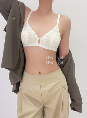 法式三角杯内衣女薄款小胸聚拢女士胸罩无痕无钢圈文胸2026年新款