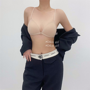 前扣内衣女小胸聚拢上托防下垂性感女士胸罩无痕美背文胸2025新款