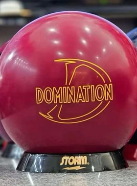 风暴品牌亚洲版领航者Domination 非平衡核心15磅弧线保龄球