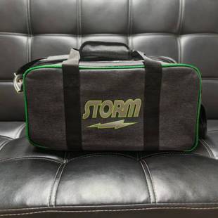 保龄球双球袋 拎背式 风暴品牌 携带两个球
