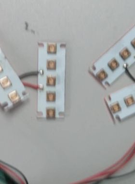 UVLED模组，5颗一组，6868LED，进口UV灯nichia NCSU034B-05