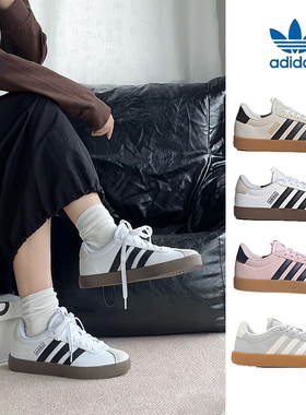 Adidas/阿迪达斯VL Court3.0黑白男女低帮复古运动休闲板鞋ID8797