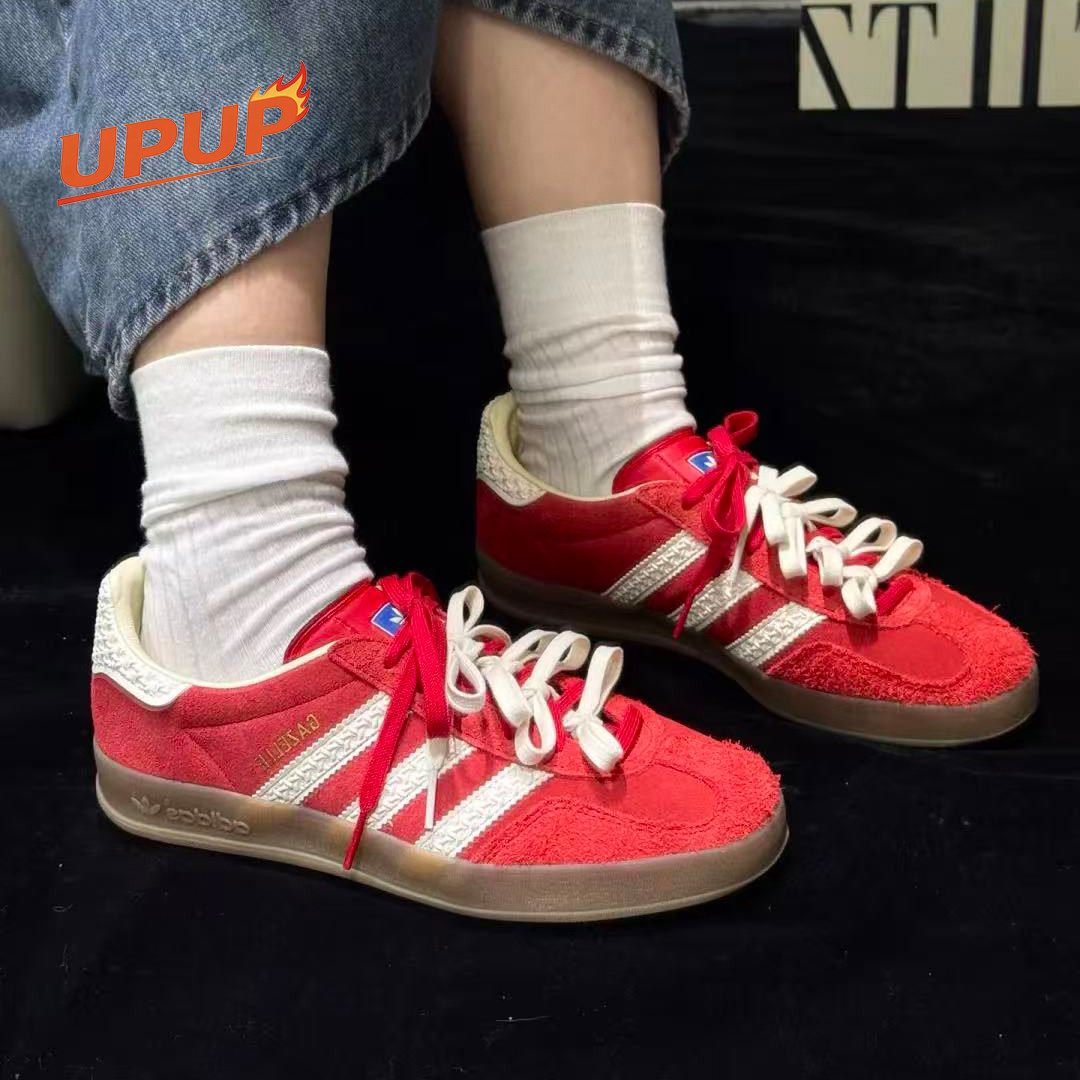 阿迪达斯Adidas三叶草GAZELLE INDOOR红白新年德训板鞋男女IF1808,运动鞋new,板鞋,淘宝优惠券,粉丝福利购,淘宝优惠卷