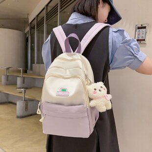 儿童春游小背包女孩青少年轻便旅行外出旅游小书包女童双肩包出游