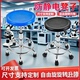 小白杨防静电凳子PU发泡升降实验室椅子工厂车间流水线旋转工作凳