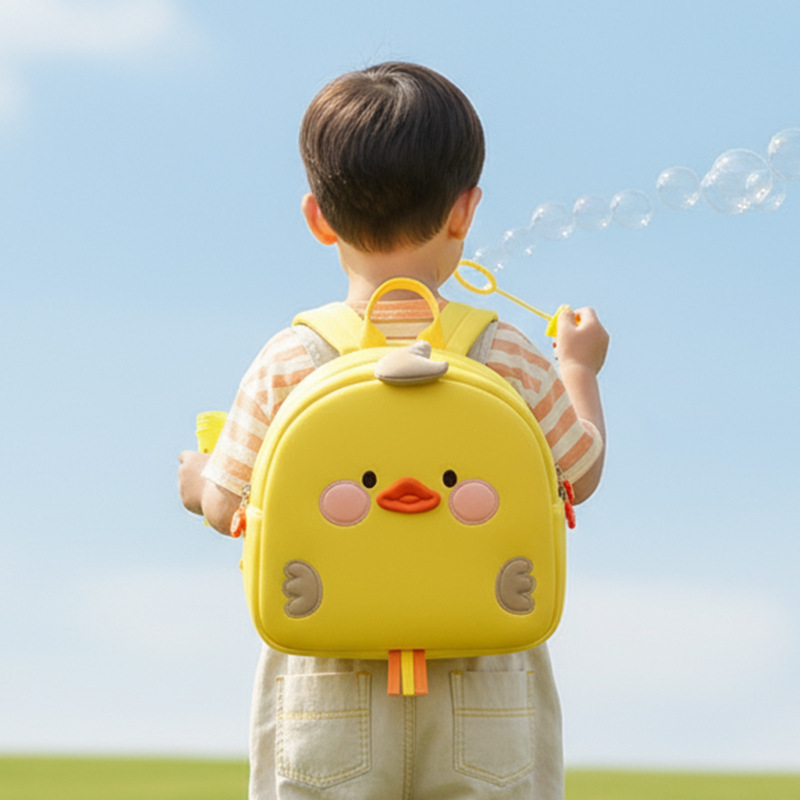 可爱宝宝背包幼儿园书包3-6岁出游双肩包女孩男童轻便潮流小书包