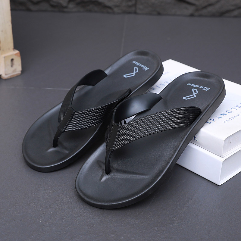 泰国进口橡胶拖鞋男潮流韩版时尚室外穿夏季人字拖可湿水沙滩鞋,流行男鞋,人字拖,淘宝优惠券,粉丝福利购,淘宝优惠卷