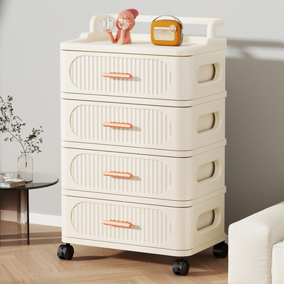 加厚移动小推车抽屉式收纳柜