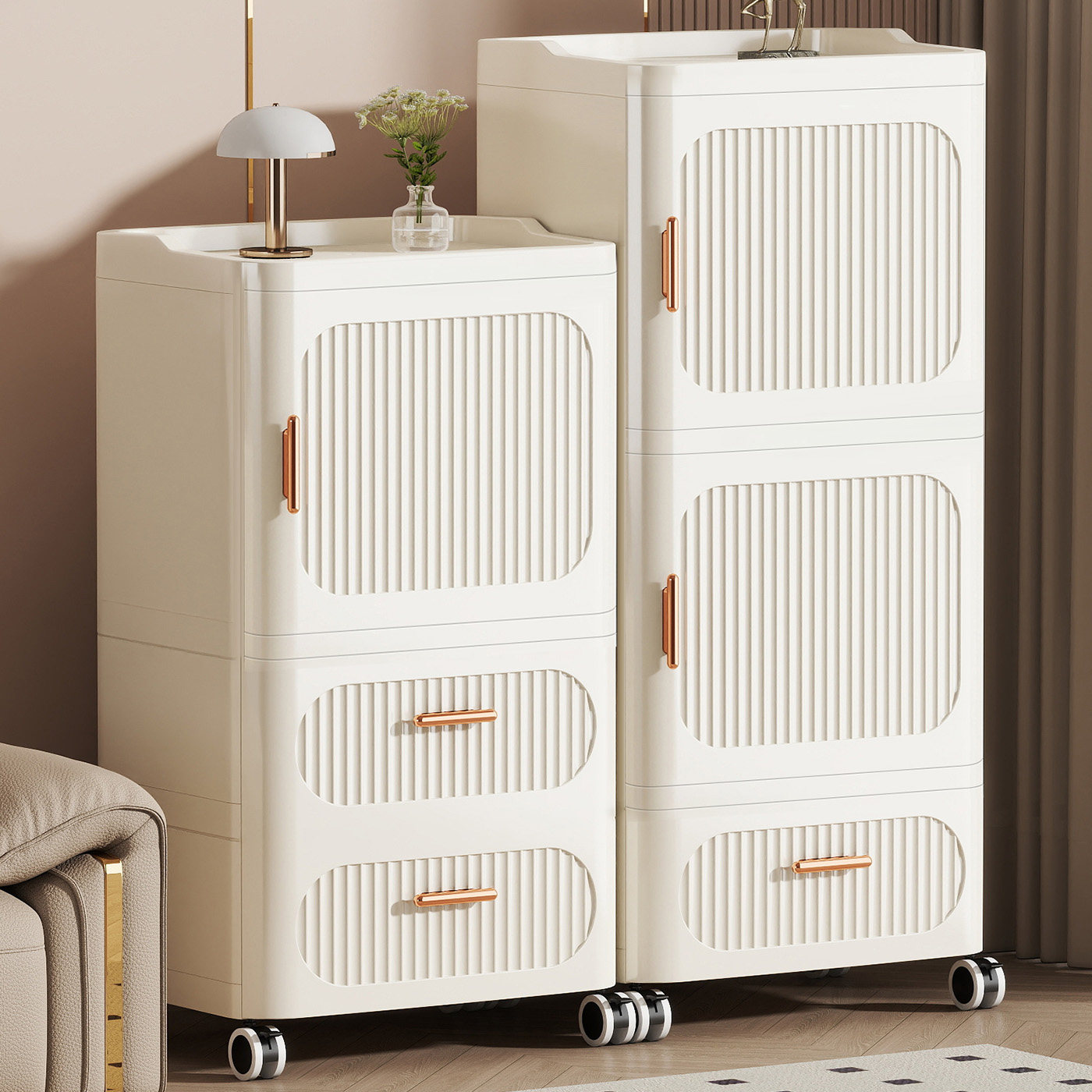 35/42面宽加厚单开门抽屉式收纳柜组合柜厨房置物架卫生间储物柜,收纳整理,鞋柜,淘宝优惠券,粉丝福利购,淘宝优惠卷