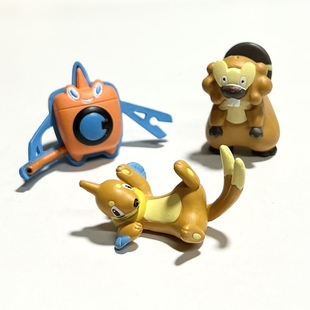 神奇宝贝口袋怪兽小公仔手机绳挂件大牙狸泳气鼬洗衣机形态洛托姆