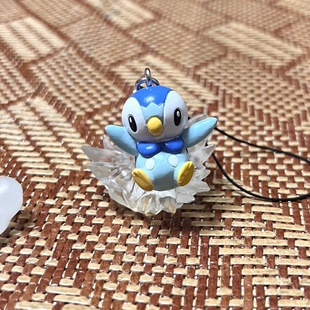 神奇宝贝宠物小精灵口袋怪兽小号波加曼圆企鹅公仔手机绳挂件