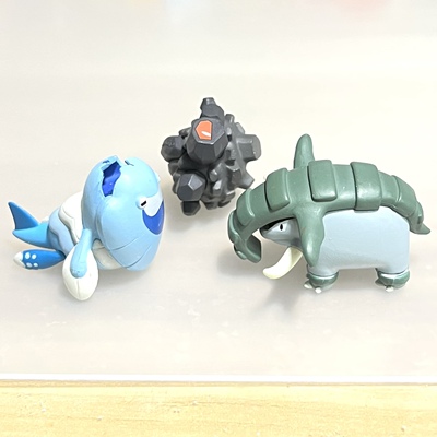 神奇宝贝宠物小精灵口袋怪公仔吉野家玩模摆件遁甲小碳仔鳃鱼海兽