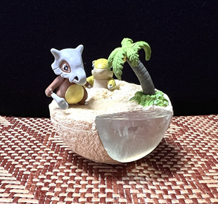 神奇宝贝宠物小精灵口袋怪兽小号可拉可拉公仔穿山鼠摆件车载