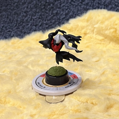 神奇宝贝宠物小精灵口袋怪物转盘公仔噩梦神恶梦神达克莱伊老版