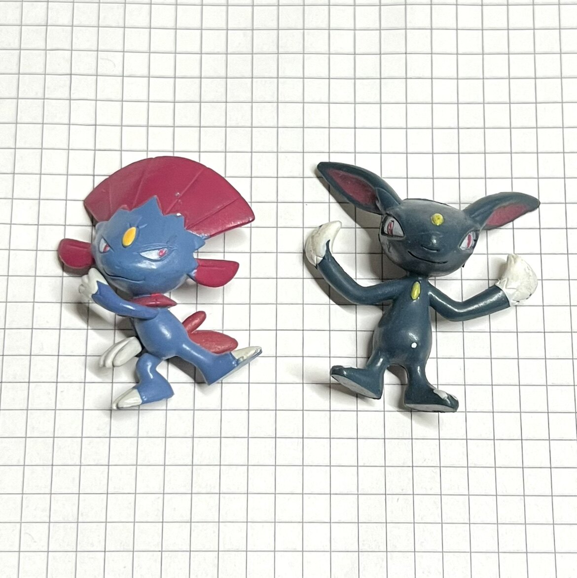 神奇宝贝宠物小精灵老版祖国版国产 4-5厘米纽拉 玛纽拉