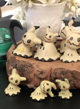 神奇宝贝宠物小精灵谜你Q迷你q回力可动小号中号扭蛋