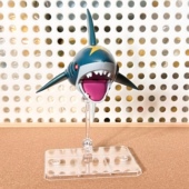 神奇宝贝宠物小精灵口袋怪兽公仔嘴可动WCT巨牙鲨