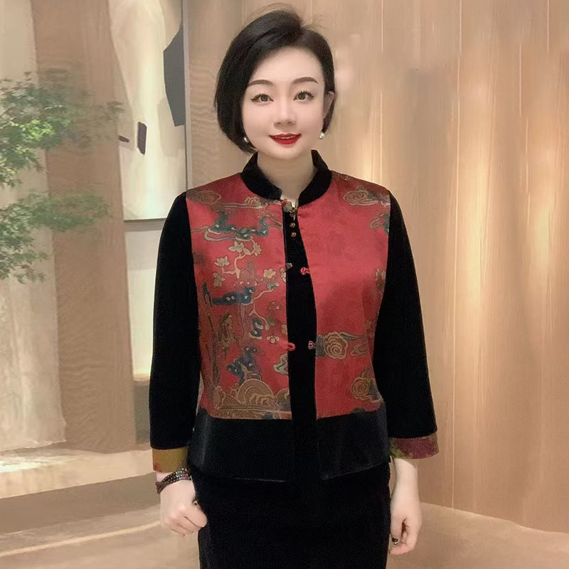 两面穿百搭马甲休闲大码减龄套装