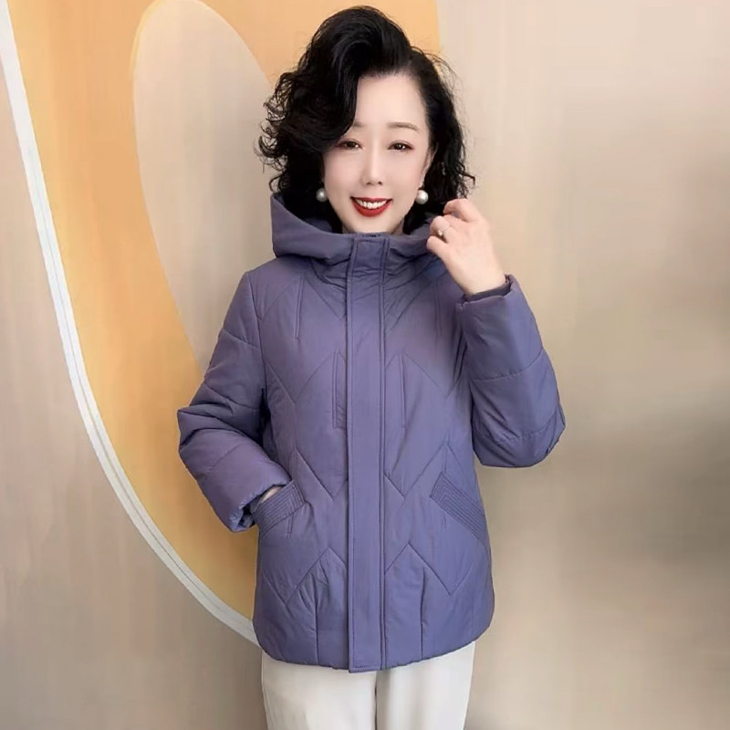 高品质!中老年妈妈驼绒棉服外套