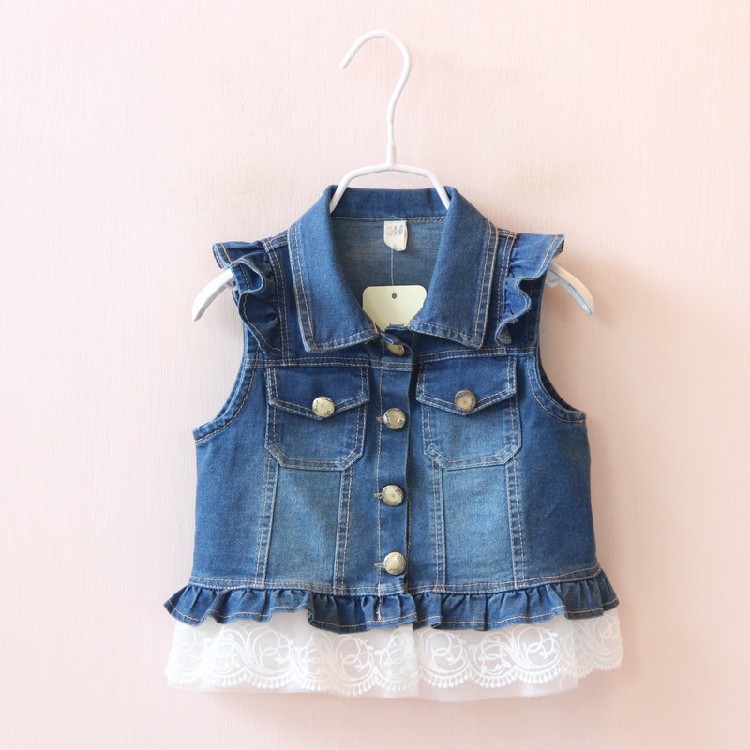 Gilet fille en toile - Ref 2071649 Image 1