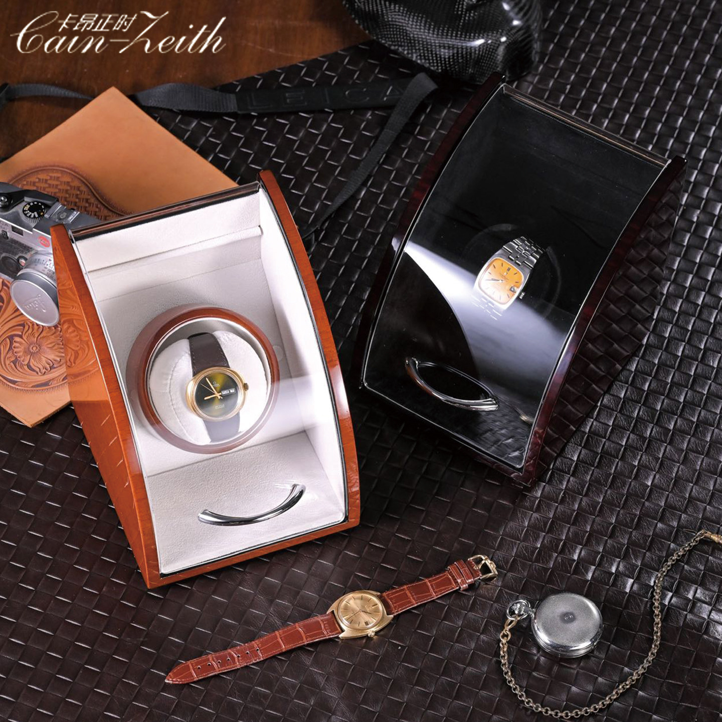 手表摇表器小型转动器手表收纳盒自动机械表防磁摇表器家用上链器