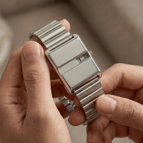 拼道时2026新款BREDA中性手表复古方形个性男士手表简约情侣表