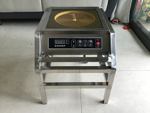 商用钛晶面不锈钢大功率铝锅专用