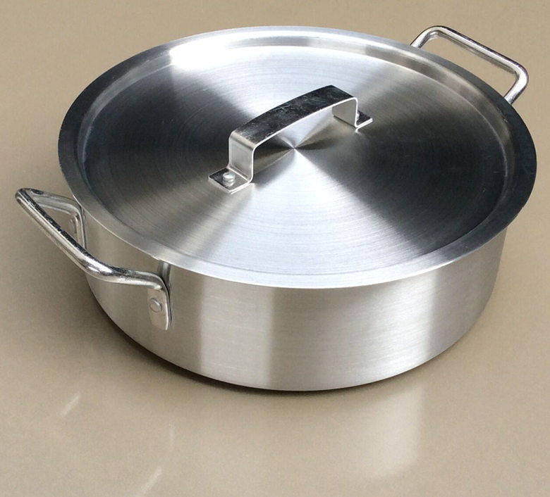 加厚矮锅铝锅炸天妇罗锅外贸锅