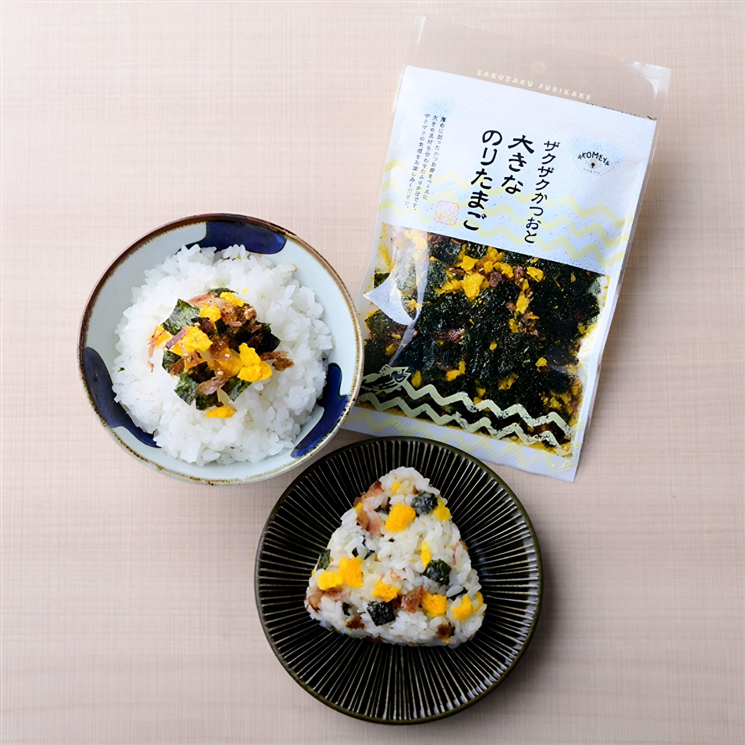 日本 Akomeya Tokyo 脆鲣鱼和鸡蛋拌饭料 制作饭团或拌饭增添口感
