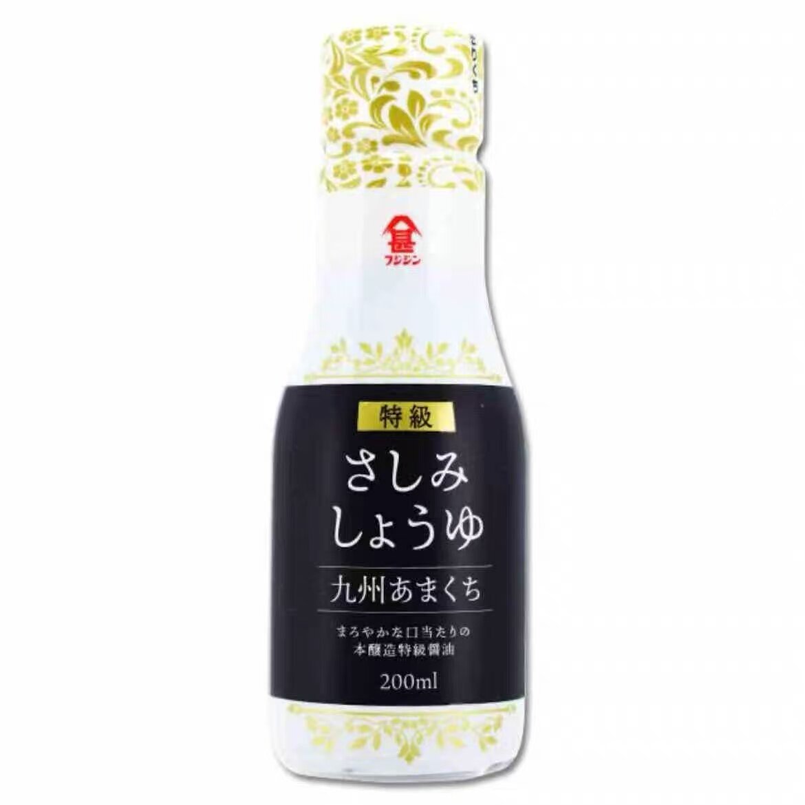 日本 富士甚酱油 滨寿司浓稠甘甜 寿司酱油200ml 多口味选择 - 实物图